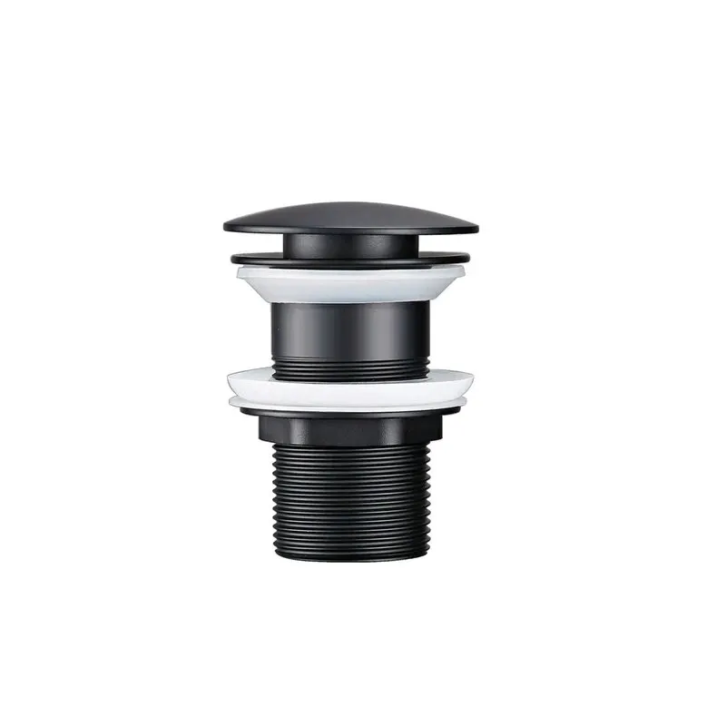 Basin Drain Stopper Waste Pop Up Push Button Bathroom Faucet Accessories