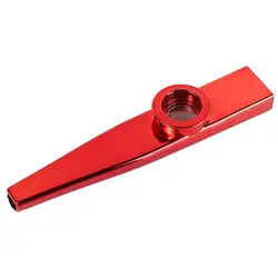 Aluminum Alloy Detachable Multi - Color Kazoo (Red)