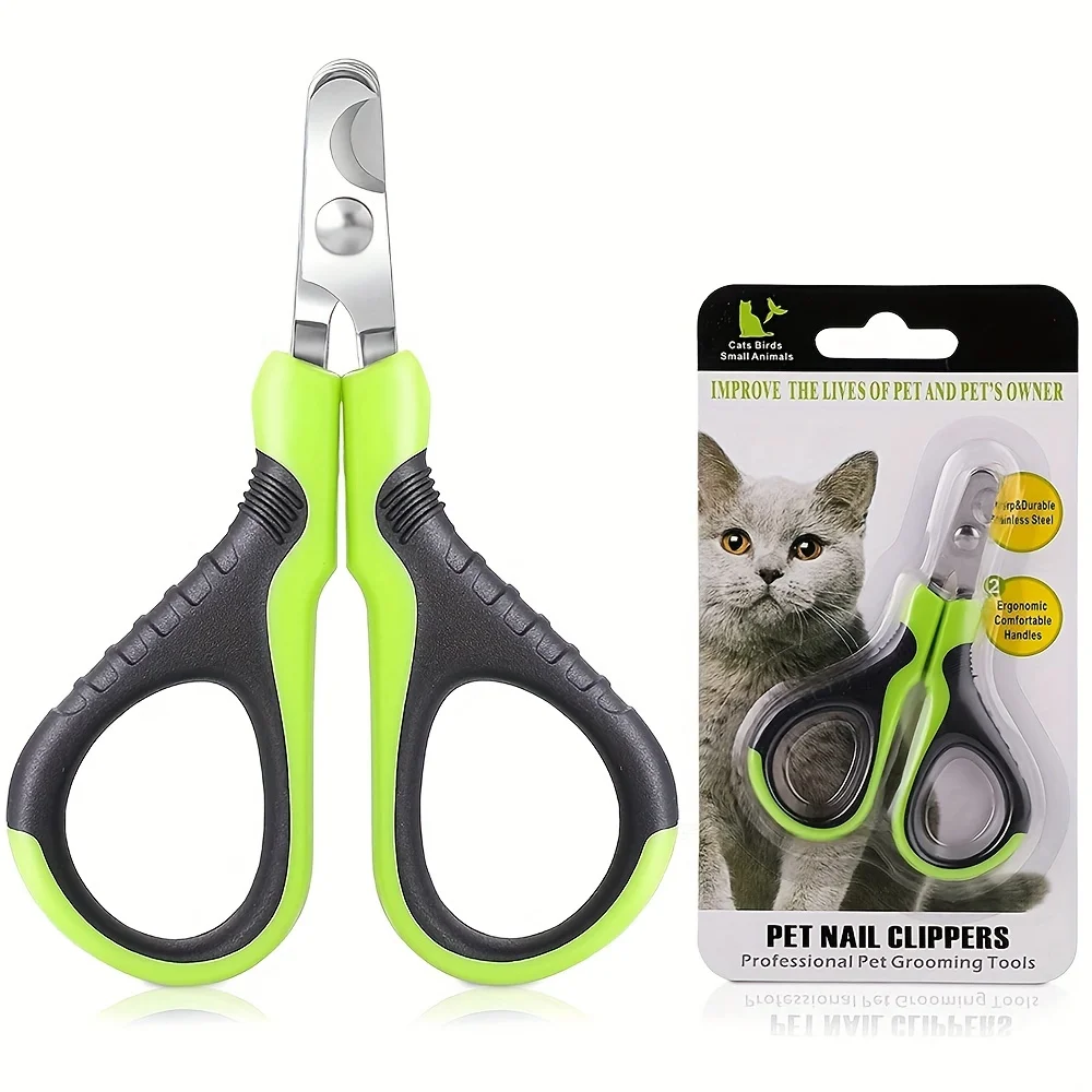 Pet Nail Clippers Are Small, Safe, and Easy To Use Cat and Dog Claw Nail Trimmers That Prevent Excessive Cutting Tearing