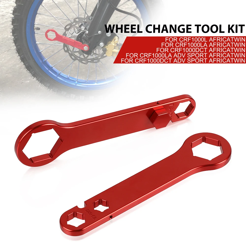 

Motorcycle Wheel Change Tool Kit For HONDA CRF1000 L/LA DCT Adventure ADV Sport Africa Twin CRF1000L CRF 1000L 2016-2018 2019
