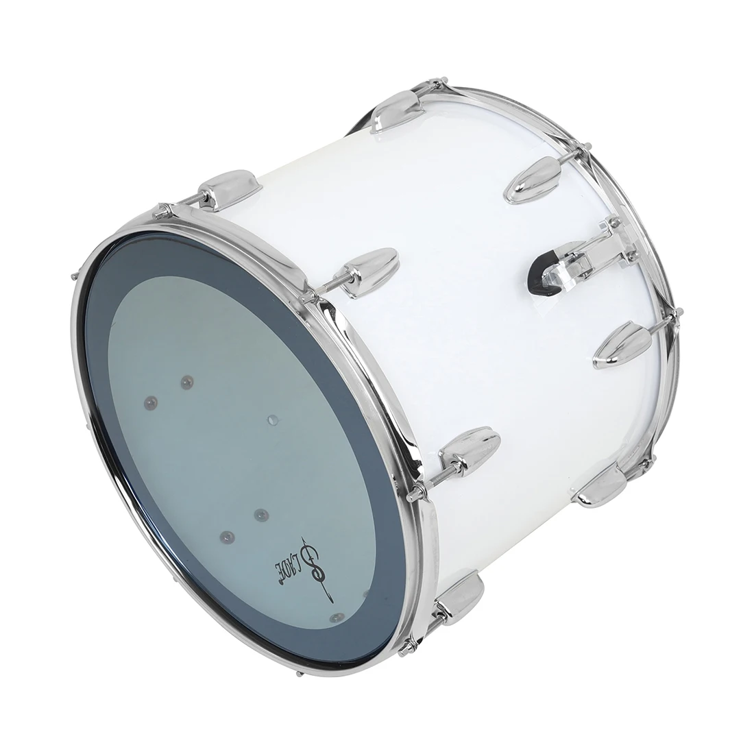 Professional 14 Inch Marching Drum with Blue Skin Drums Adjusting Key Drumstick Backstrap Parts Percussion Instrument Practice