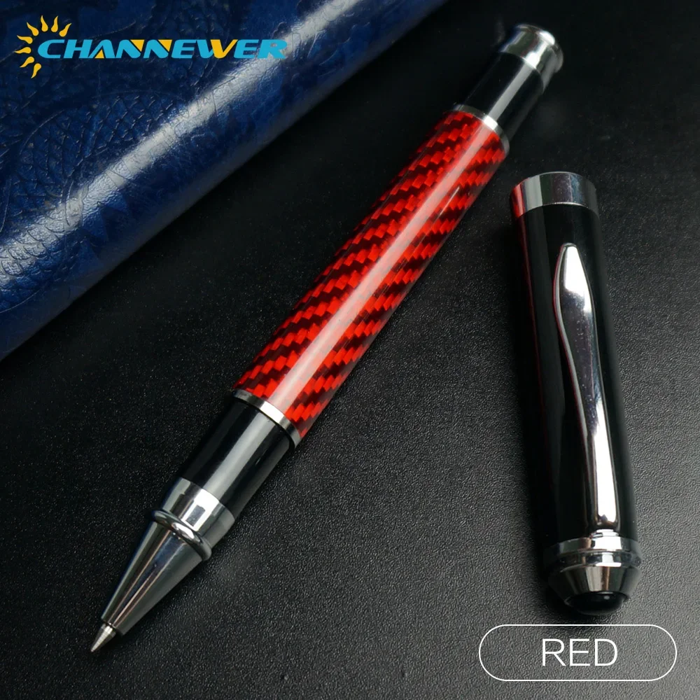 STONEGO Signature-Stift aus Kohlefaser, Premium-Gel-Tintenstifte aus Metall, Mikropunkt, 0,5 mm schwarze Tinte, glatt schreibender Kugelschreiber – Detail 10