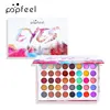 POPFEEL Professional 40-colors Eyeshadow Palette, Pearly Glitter Matte Fantasy, Rainbow Color Tone, Ultra Pigmented 2