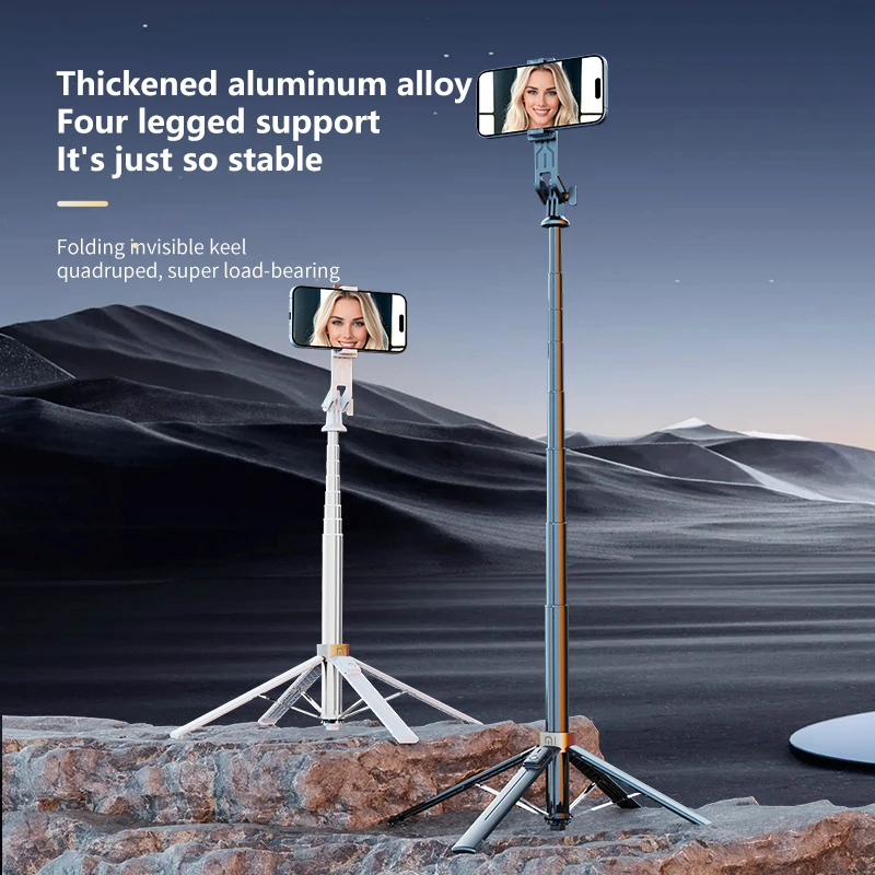 Xiaomi Tripod Phone Holder Stabilizer Suitable for Cameras Remote Control Quadruped Stand Multifunctional Bracket Selfie Stick