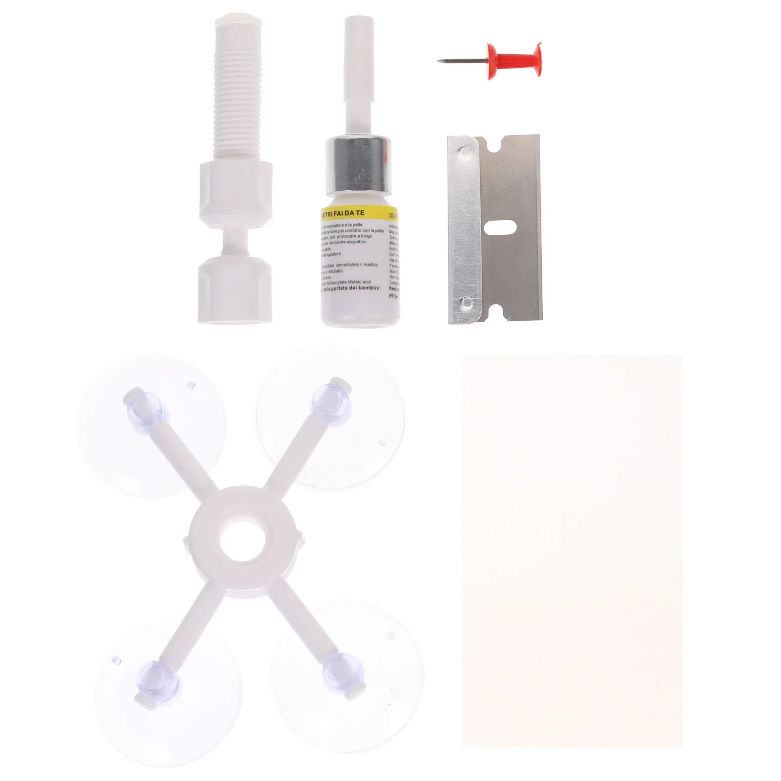 

1 Set Car Windshield Repair Kit Professional Car Cracked Glass Windscreen Repair Kit