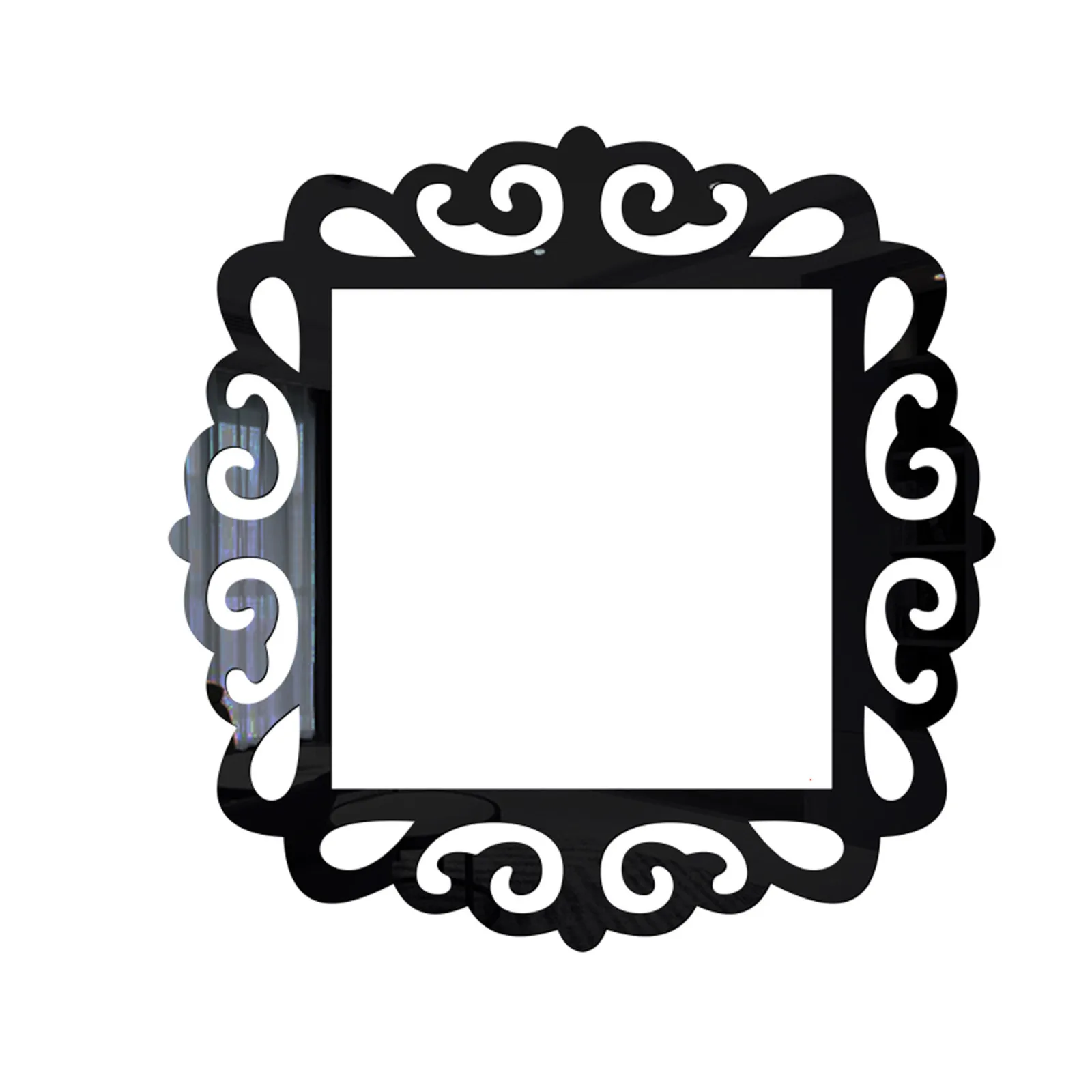 Hot Sale Waterproof Switch Sticker Home Decor Wall Mirror Style Photo Frames For Shop Switch Home Decoration Wall Mirror