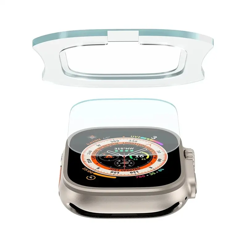 Tempered Glass for Apple Watch Ultra 1 2 3 49mm Anti-Scratch Screen Protector IWatch Ultra Seconds Installation Protective Film - Image 4