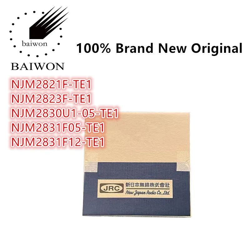 

100%New Original NJM28 Series NJM2821F-TE1 NJM2823F-TE1 NJM2830U1-05-TE1 NJM2831F05-TE1 NJM2831F12-TE1 Audio Amplifier IC Chip