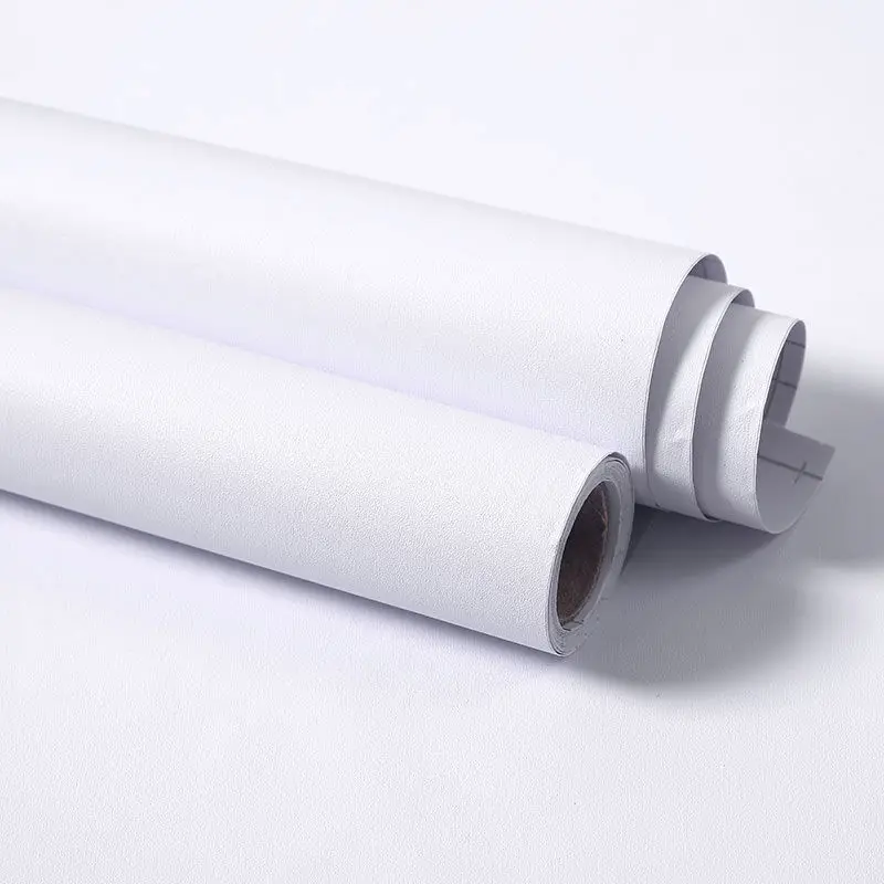 Matte Solid Color Self-Adhesive Vinyl Wallpaper for Cabinets and Furniture Renovation