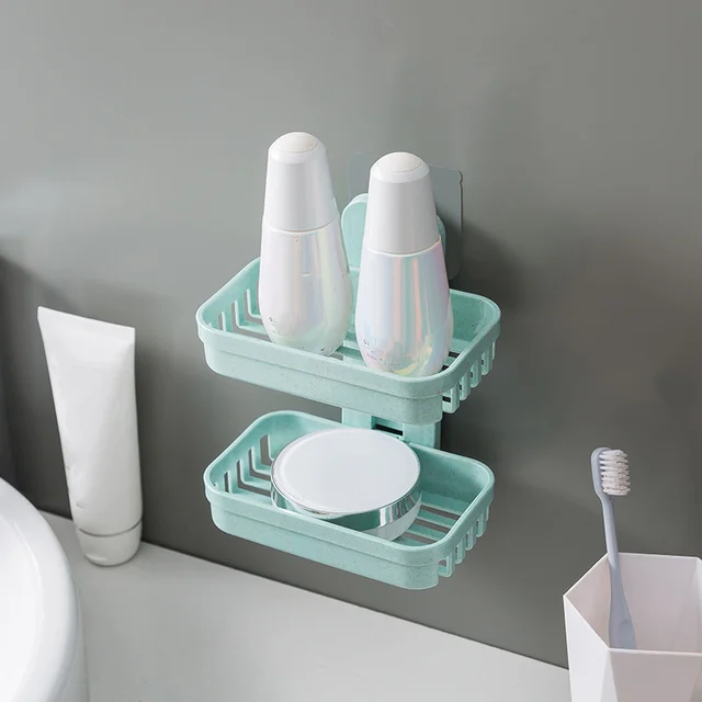 Bathroom Accessories Soap Dish  Bathroom Storage Soap Dishes - Drain Soap  Holder Box - Aliexpress