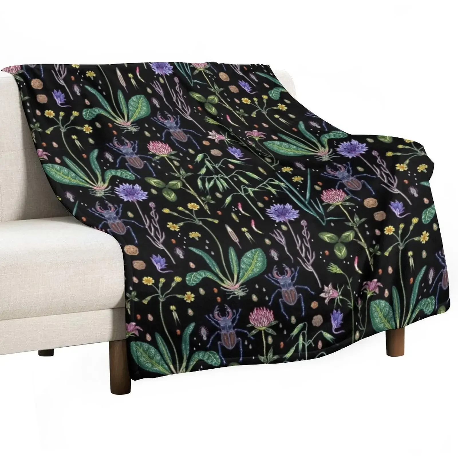 

Midsummer Night's Dream Throw Blanket Thermal Fashion Sofas Blankets