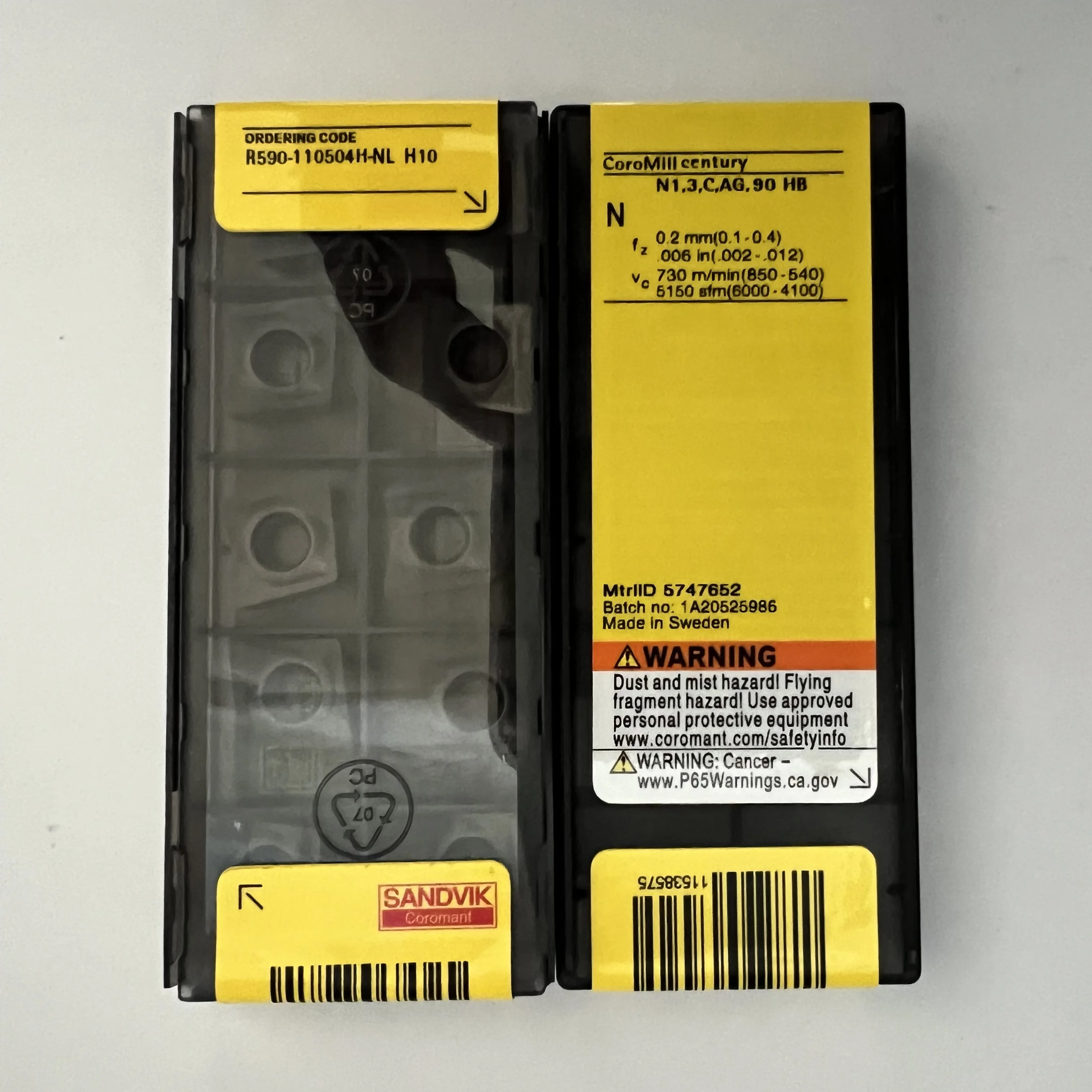 R590-110504H-NL H10 Original CNC blade