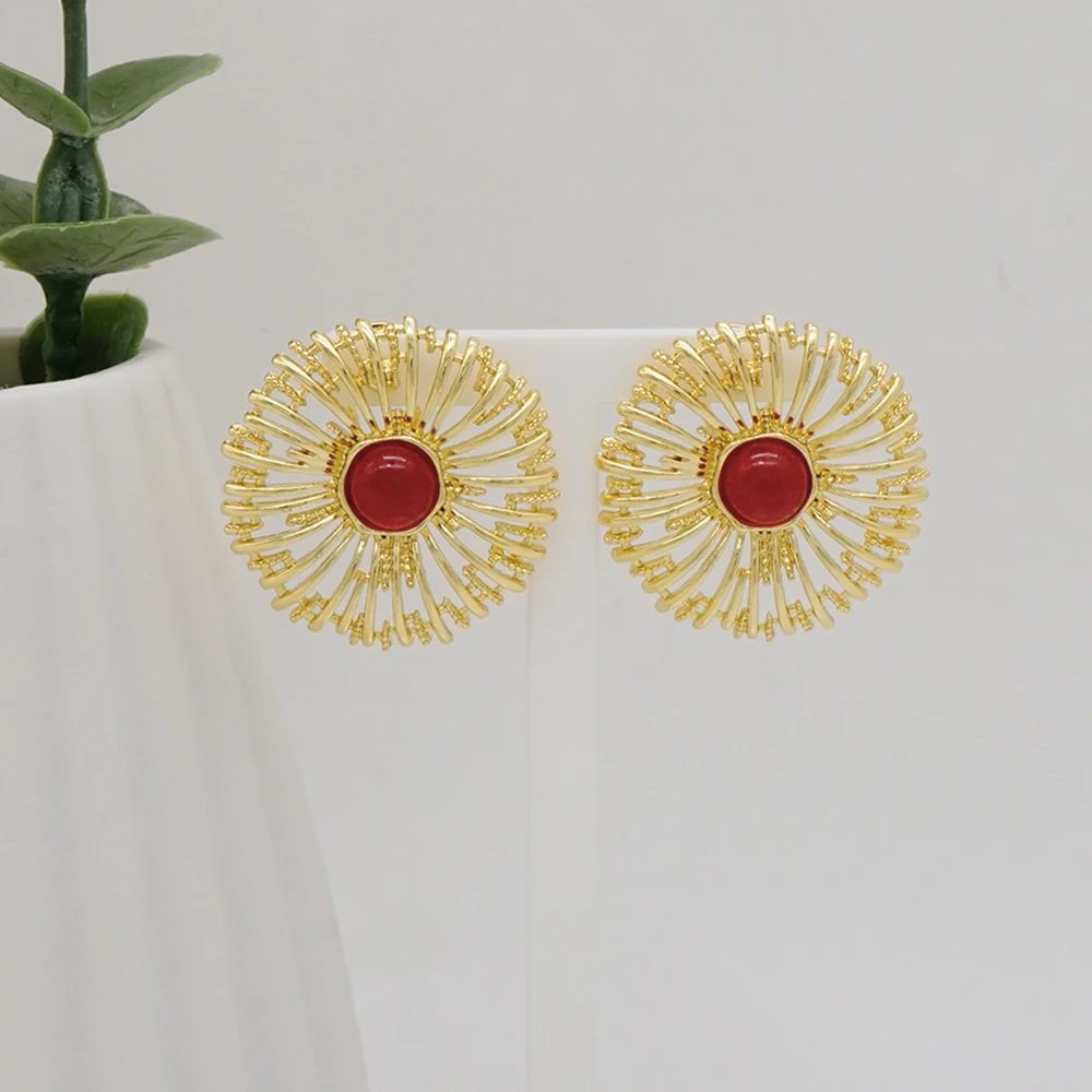 Fine Necklace For Women Dubai Gold Color High Quality Jewelry