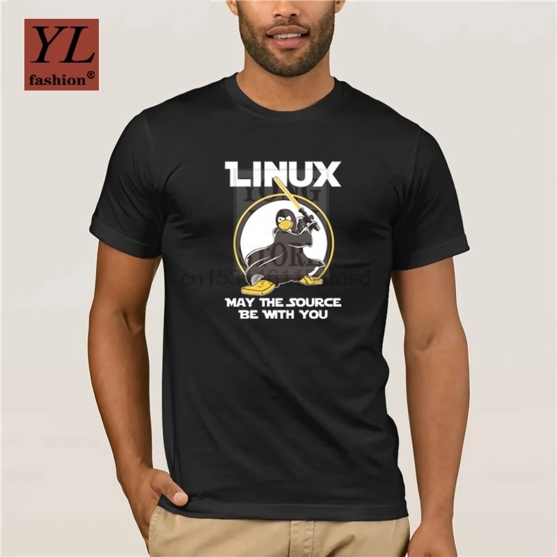 Linux может быть источник с вами футболки 2020 летние мужские короткие |