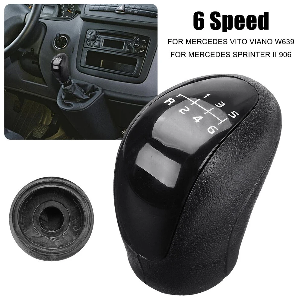 

6speeds Gear Shift Knob W Gaitor Boot Cover Parts For MERCEDES For VITO VIANO W639 (03-10) FOR MERCEDES SPRINTER II 906 (06-13)