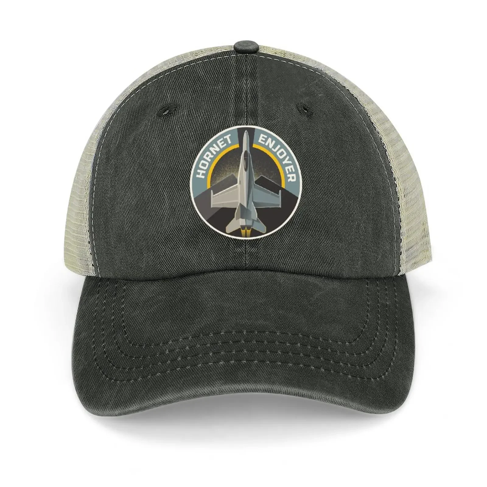 

F-18 Hornet Enjoyer Cowboy Hat Bobble Hat Hat Man Luxury Hip Hop Men Women'S