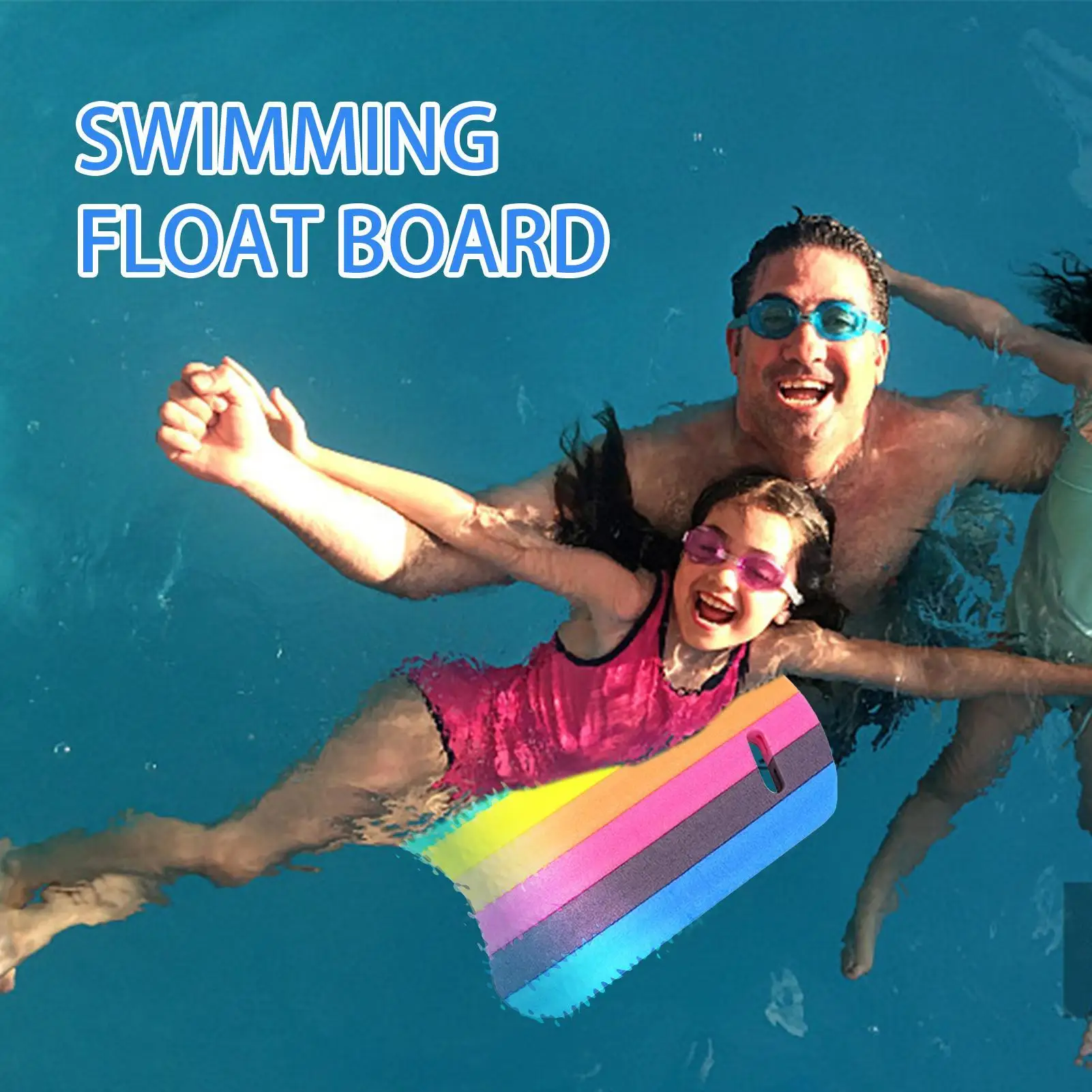 Children Swimming Board Floating Plate Back Lightweight Float Kickboard Adult Swim Beginner Training Safety Buoyancy Swim Board
