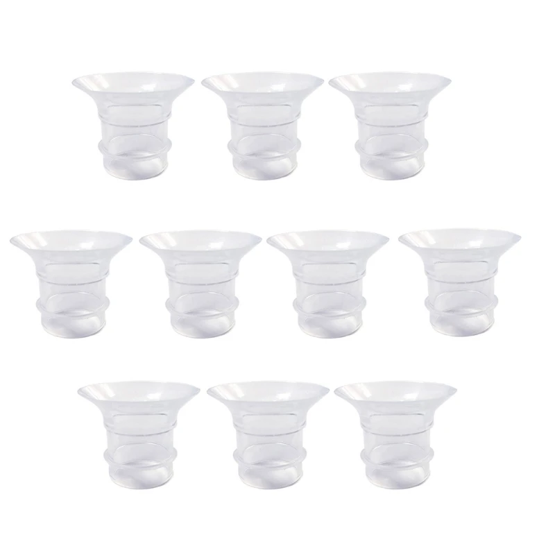 

10-Pieces 13/15/17/19/21mm Wearable Milker Accessory Replacement Breast Pump Cup 69HE