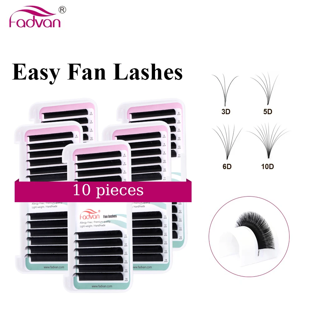 Easy Fanning Eyelash Extensions for Stunning Lashes