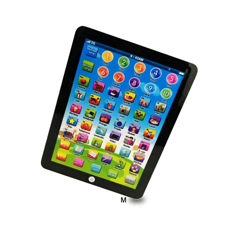 Child Kids Computer Tablet Chinese English Learning Study Machine Toy Education Baby Children Toys Gift for Kids Funny 3