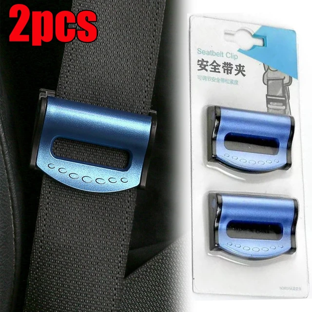 2Pcs Auto Sitz Gürtel Befestigung Schnallen Clip Einstellbare  Sicherheitsgurt Stopper Teller Retainer Clips Auto Innen Zubehör -  AliExpress