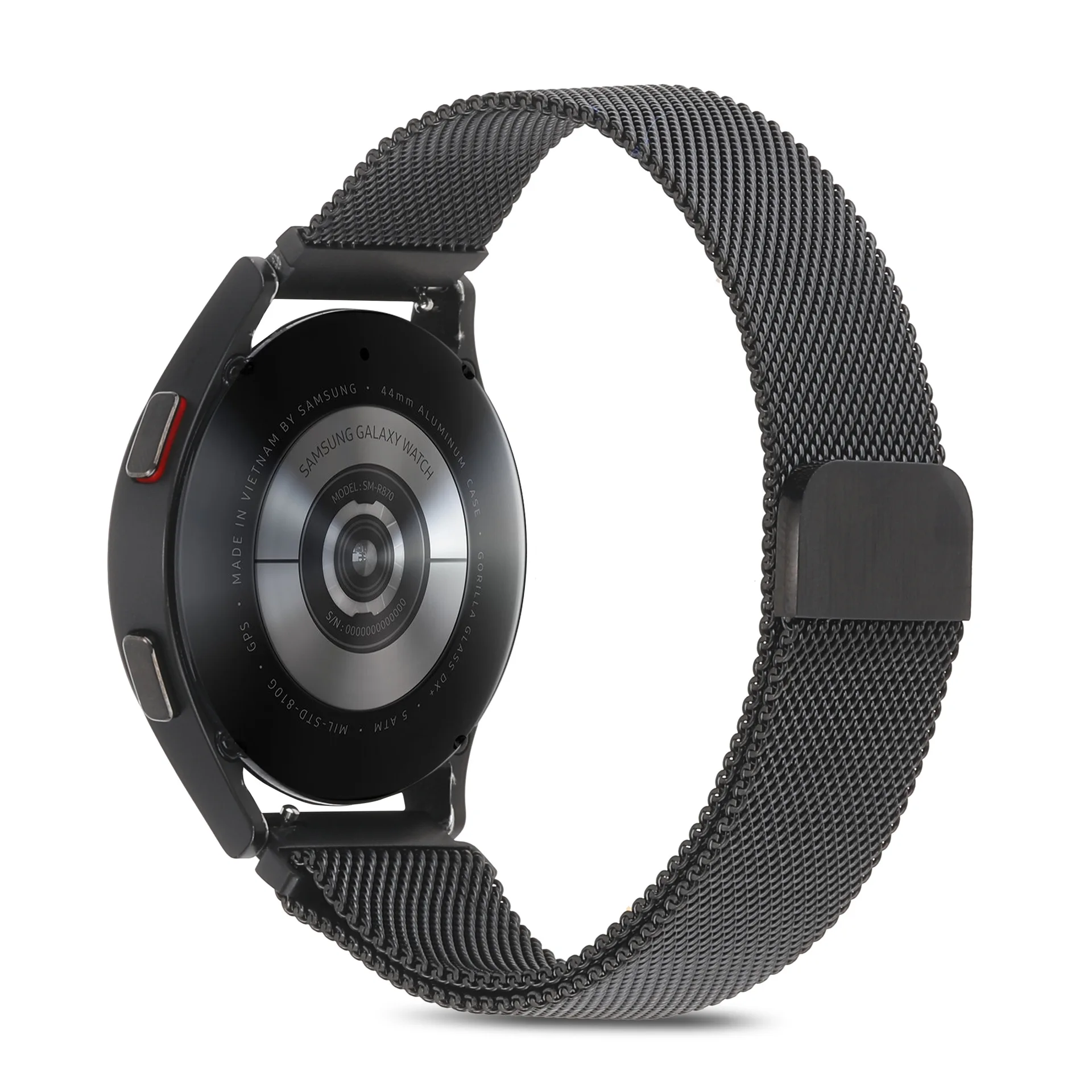 Elegant Milanese Loop Strap, 20mm/22mm - Premium Stainless Steel Mesh Bracelet Band