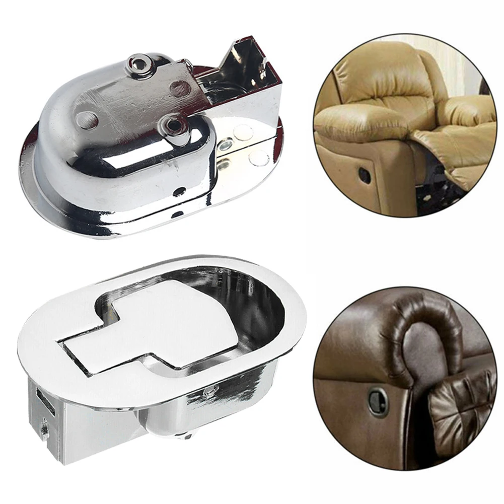 

Brand New Oval Pull Handle Release Lever Snap Handle Switch Sofa 1pcs Universal ABS Chair Couch Durable Hardware