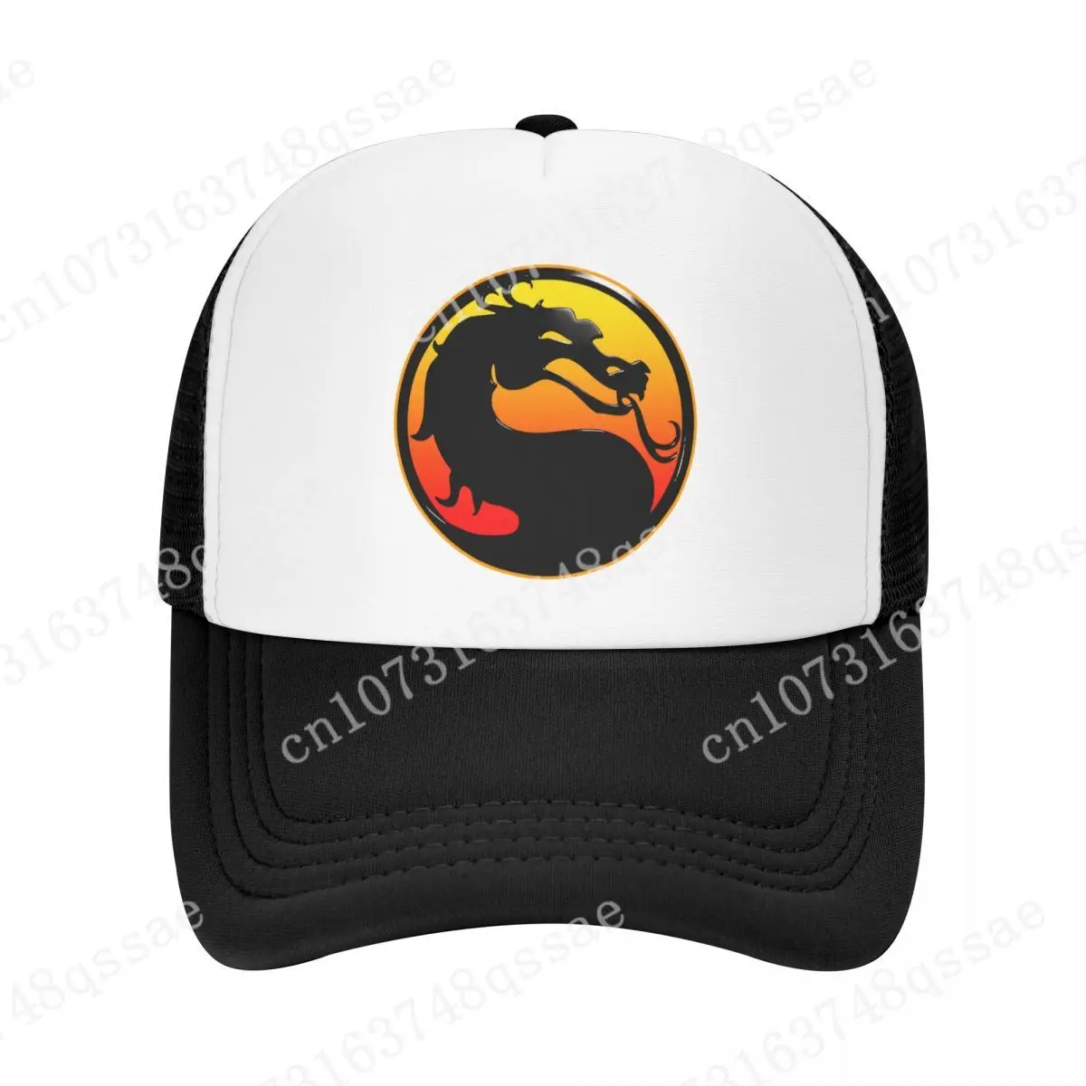 

Personalized Mortal Kombat Dragon Logo Baseball Cap for Men Women Adjustable Sub Zero Scorpion Game Trucker Hat Sports