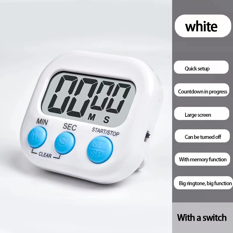 Multifunctional Electronic Timer Time Management Simple Operation