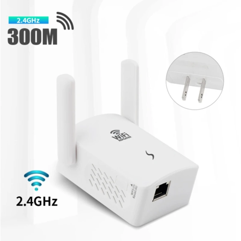 Wifi Signal Extender Range Repeater Booster 300Mbps Amplificatore Internet 69Ha