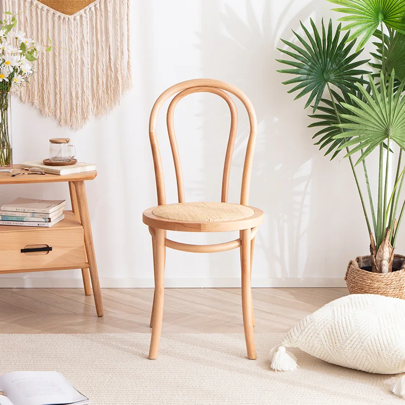 Thonet Chair Nordic Curved Wood Francese Vintage Home Dining Pre-Amato Vecchio Sonnet Americano In Legno Massello