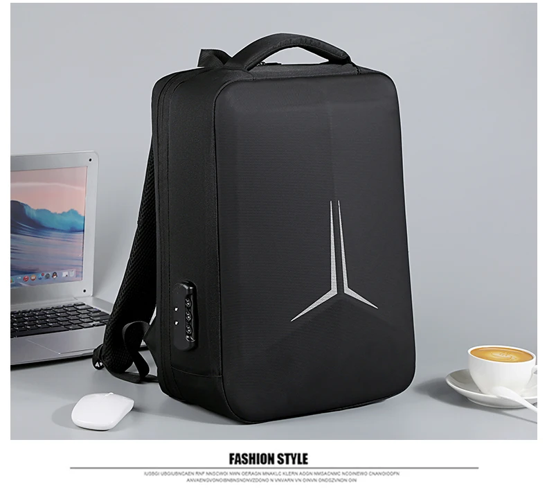 Mens LBackpack Waterproof Anti theft with USB Port Stylish Design Large Capacity Comfortable Straps Ideal for Work and Travel