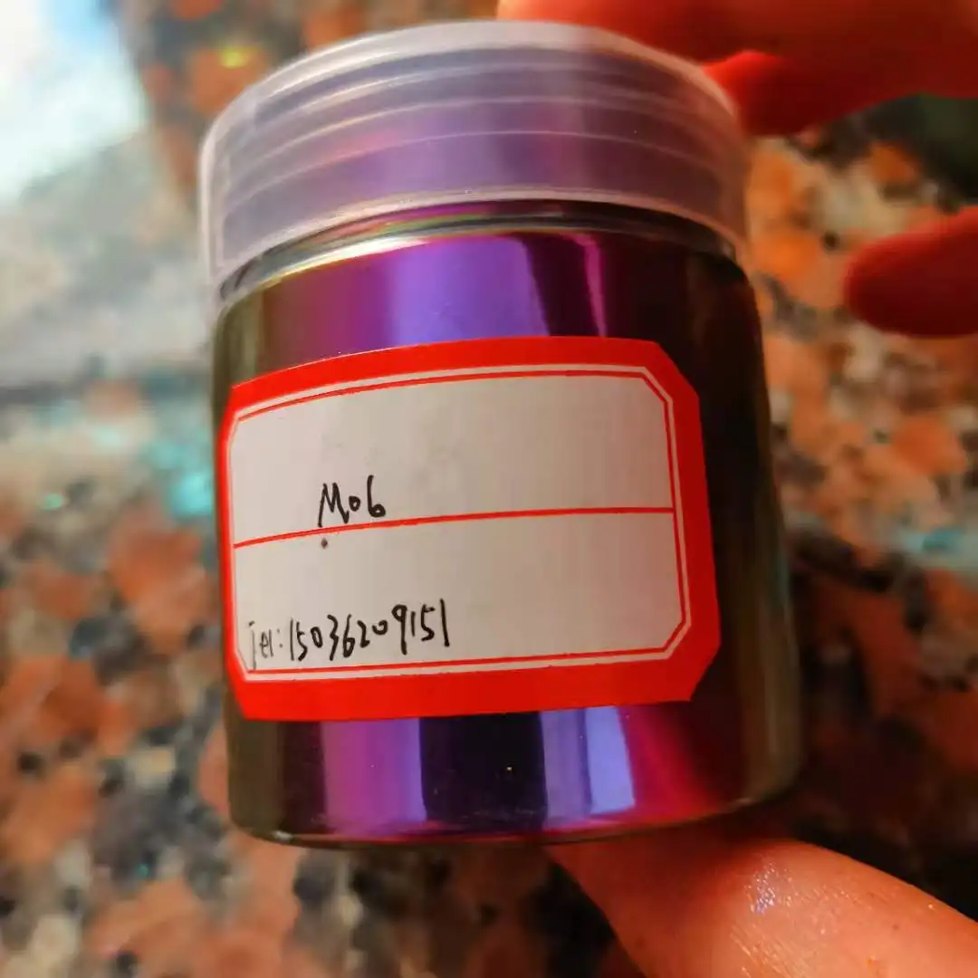 슈퍼 시프팅 하이퍼시프트 카멜레온 피그먼트 파우더 광학 가변 크로마시프트/컬러시프트 인쇄 잉크 피그먼트 파우더