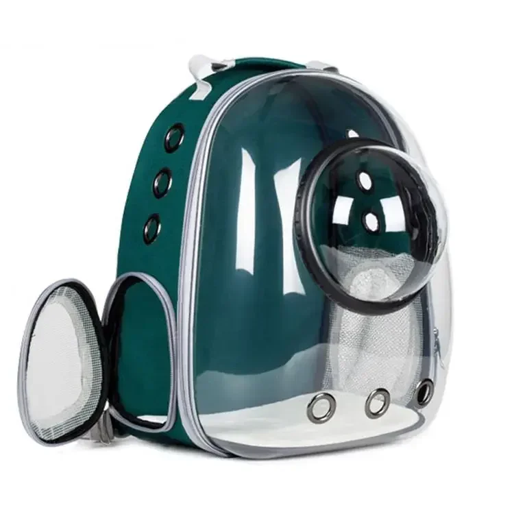 Pet cat carrier Backpack Mesh camouflage outdoor travel product Breathable shoulder handling bag puppy cat