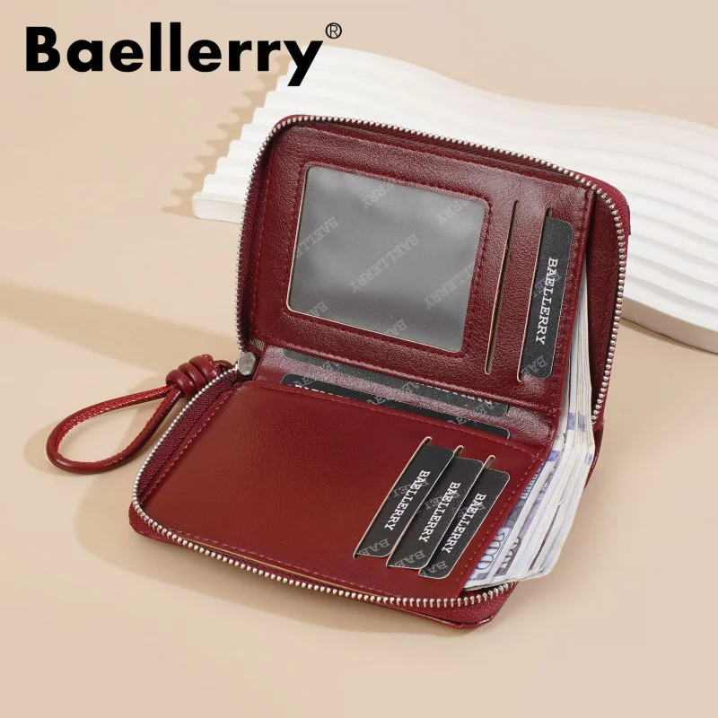 New Ladies Japanese Style Short Wallet Minimalist PU Coin Purse Ins Fashion