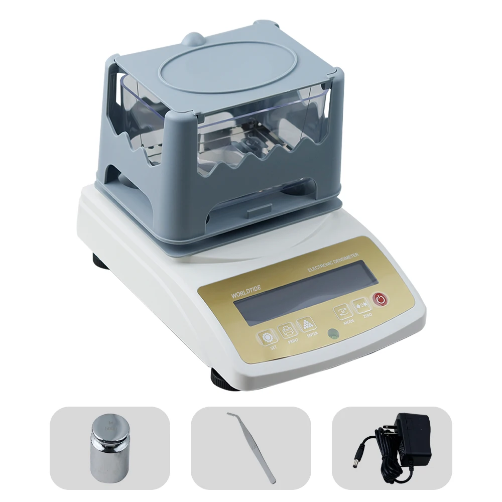 1200g (0.01g) Accuracy Precious Metal Gold Densitometer Platinum True False Tester Silver K Gold Density Purity Tester