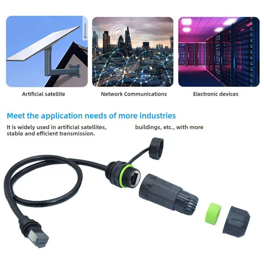 for StarLink Gen3 IP68 Outdoor Waterproof for StarLink GEN3 V3 To RJ45 Gigabit Network Cable Adapter Extension Cable ﻿ 3