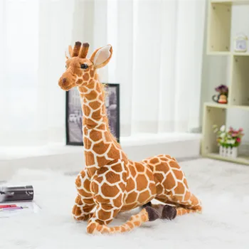 Huge Real Life Giraffe Plush Toys Cute Stuffed Animal Dolls Soft Simulation Giraffe Doll Birthday Gift Kids Toy Bedroom Decor 5