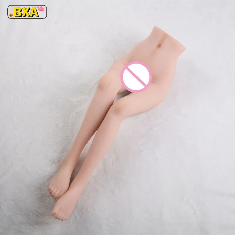 

Adult Sex Doll Silicone Vagina Pussy Ass Masturbator Male Sexy Toys Woman Half Body Love Doll Real Leg Model TPE Sex Dolls 18