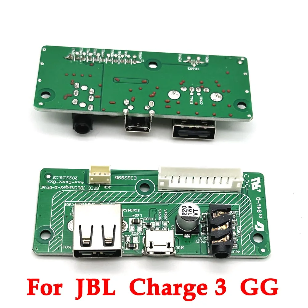 Placa-mãe Original para Jbl Charge gg Ares2 Speaker Carregamento Chave Board Faça Você Mesmo Connector pc Pcs