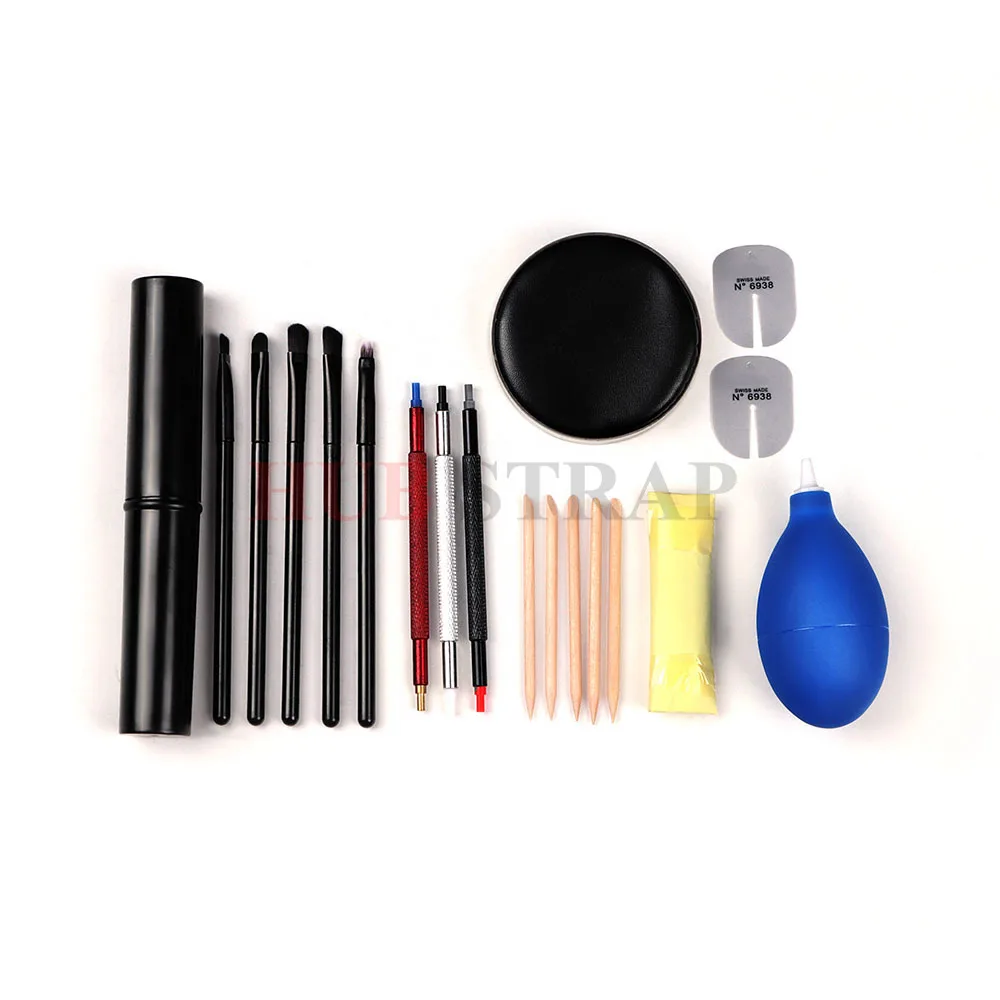 Comprehensive Watch Repair and Maintenance Kit with Enhanced Cleaning Accessories