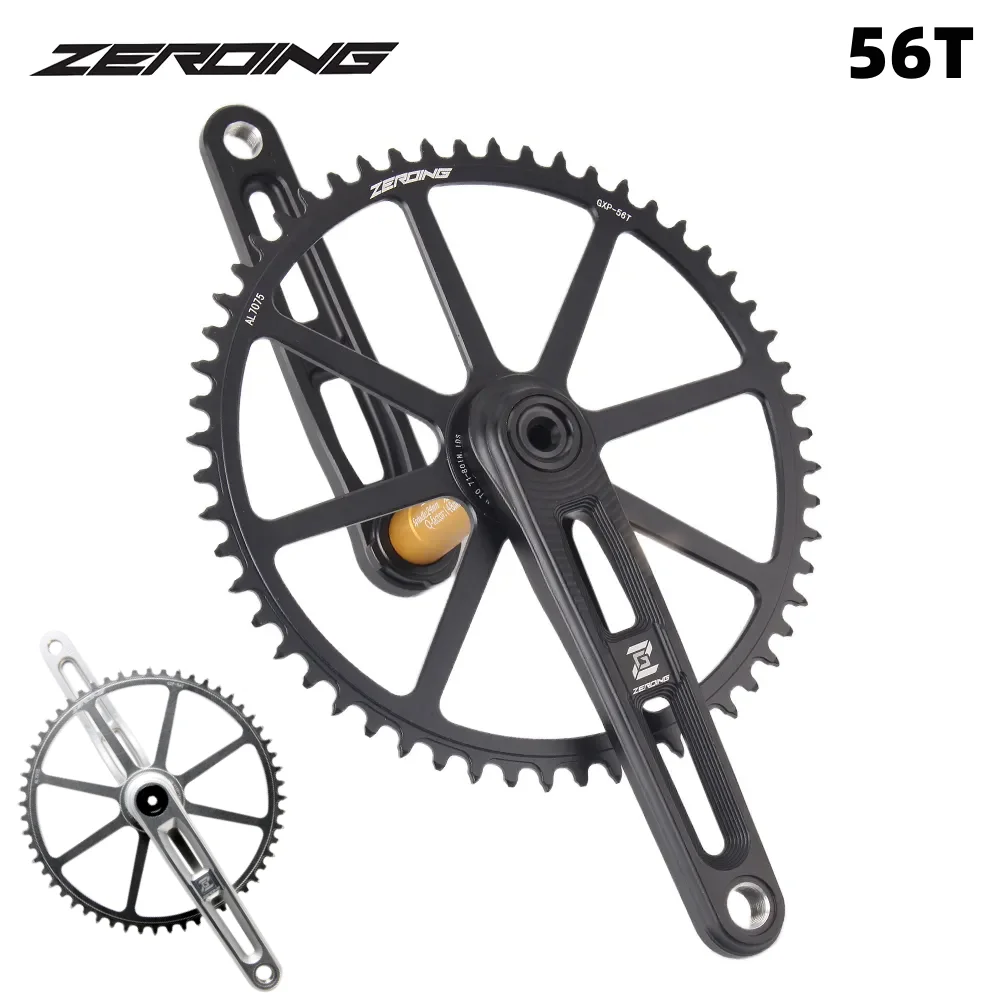 ZEROING-platos y bielas para bicicleta plegable, pieza de bicicleta de