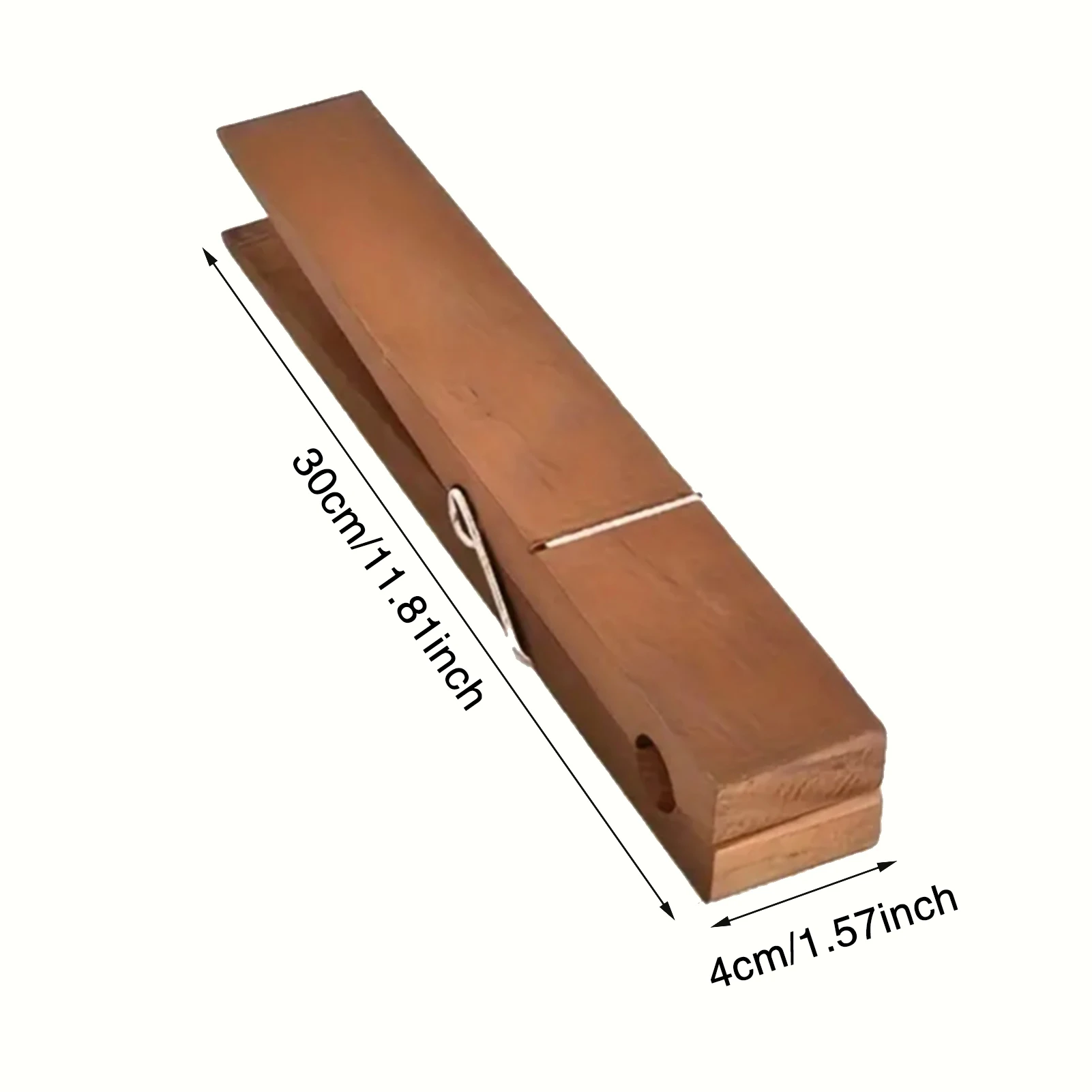 Large Wooden Clothes Pins Durable Rust-resistant Towel Underwear Clothes Pegs Practical Home Supplies Xuan-us
