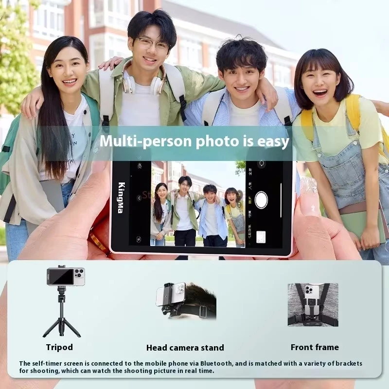 Kingma VL-PH02 Max Magnetic Phone Selfie Monitor Screen for Smartphone Rear Camera Selfie Vlog Live Stream portable monitor