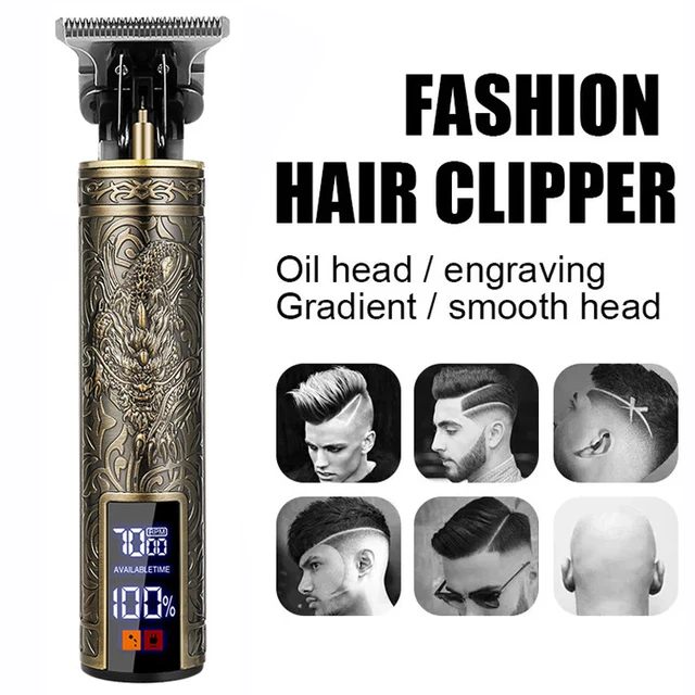 Professional Metal Hair Clipper for Men 2