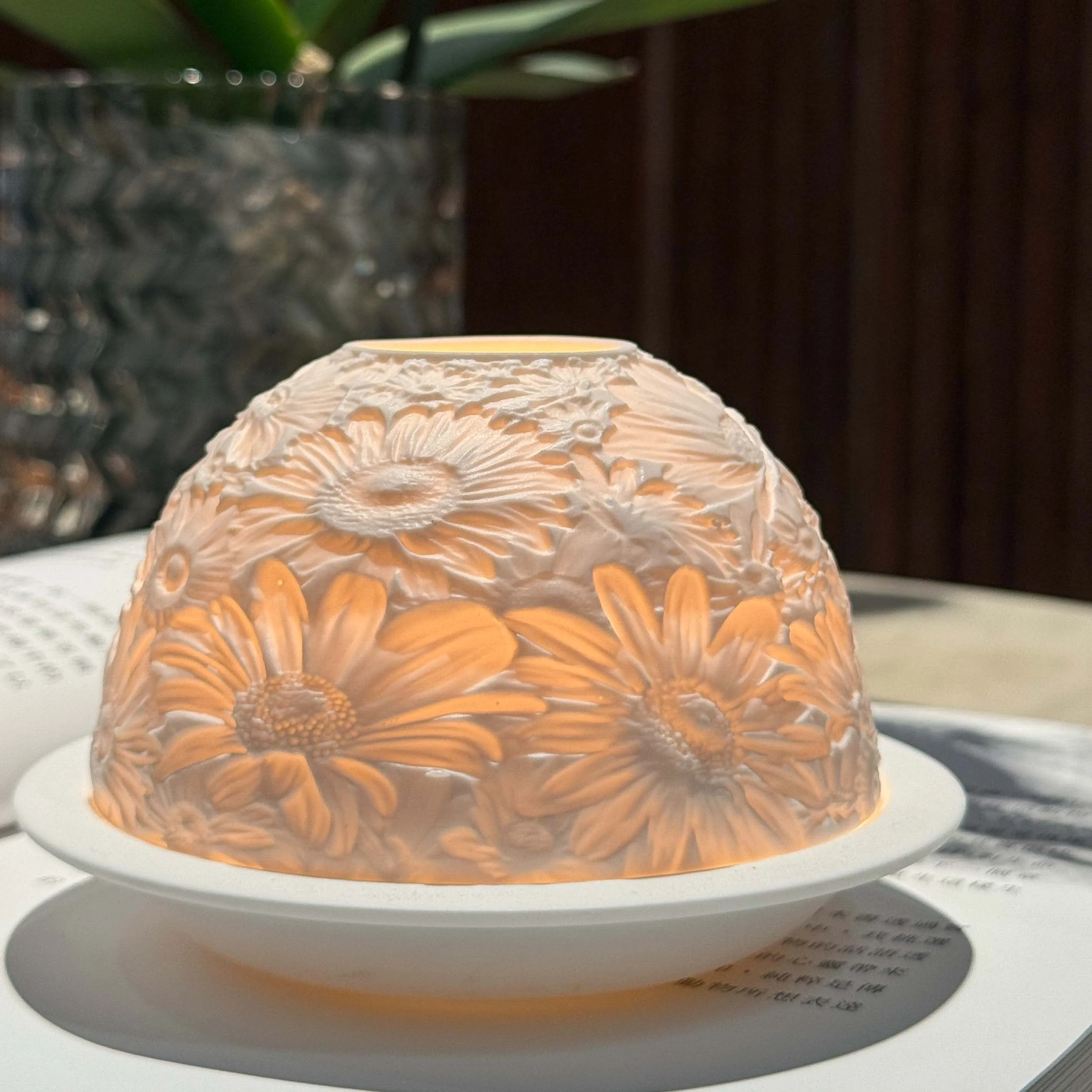 Ceramic Candle Dome Holder 4