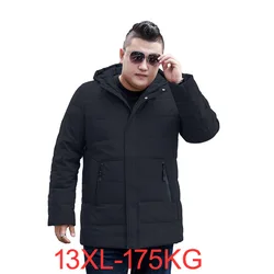 Extra large size down jacket male man plus fertilizer winter new warm 175kg oversized thick section 13XL 12XL 10XL 9XL 8XL 7XL