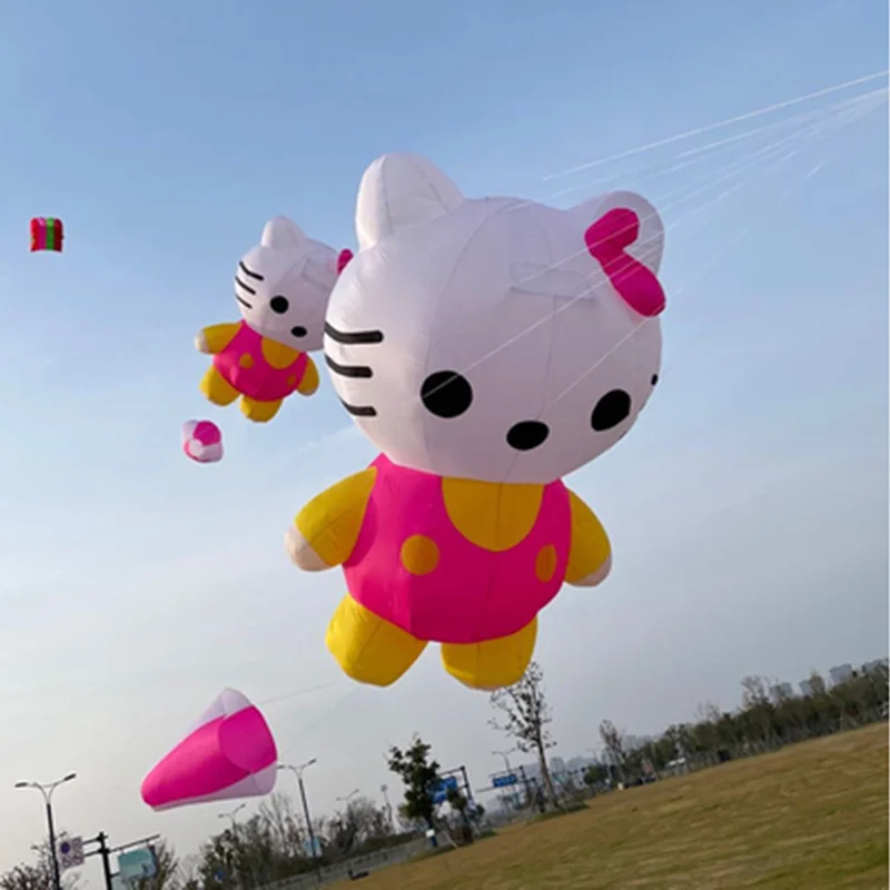 

Free Shipping inflatable kite pendant flying soft kite windsocks kites show kites factory professional kites for adults