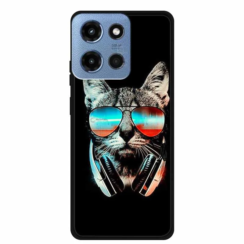 Animal Design Soft Silicone TPU Protective Phone Case - Shockproof Back Cover