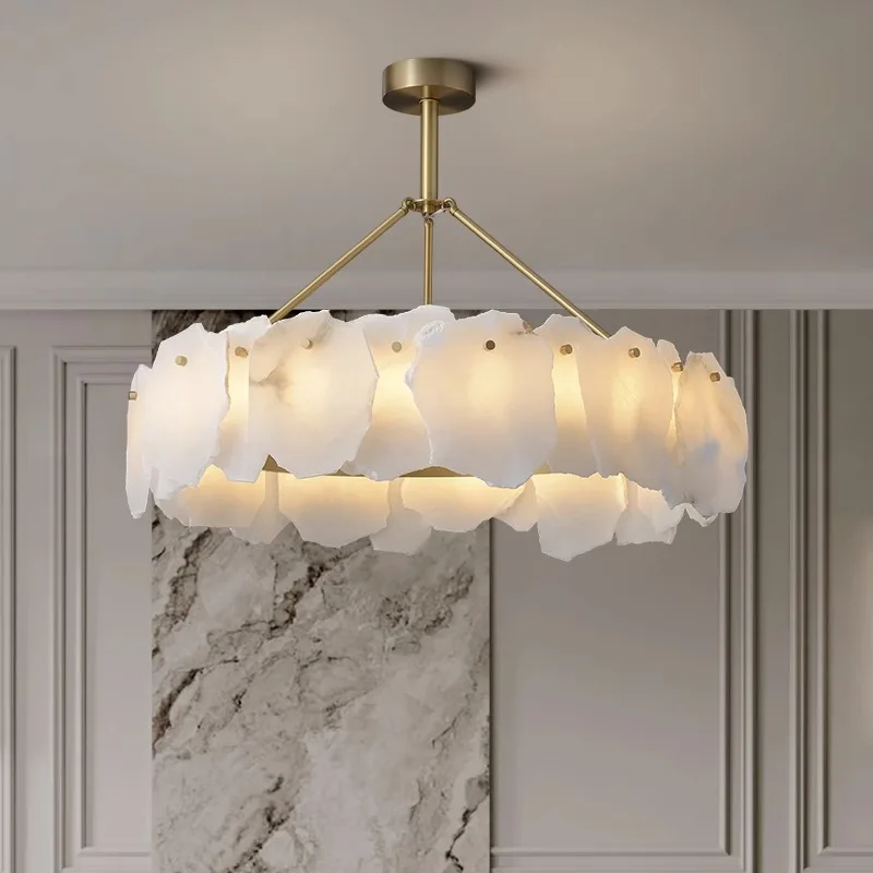 Burton Alabaster Chandelier